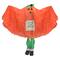 Ghost, Pumpkin & Bat Standing Halloween Kid Figures Set